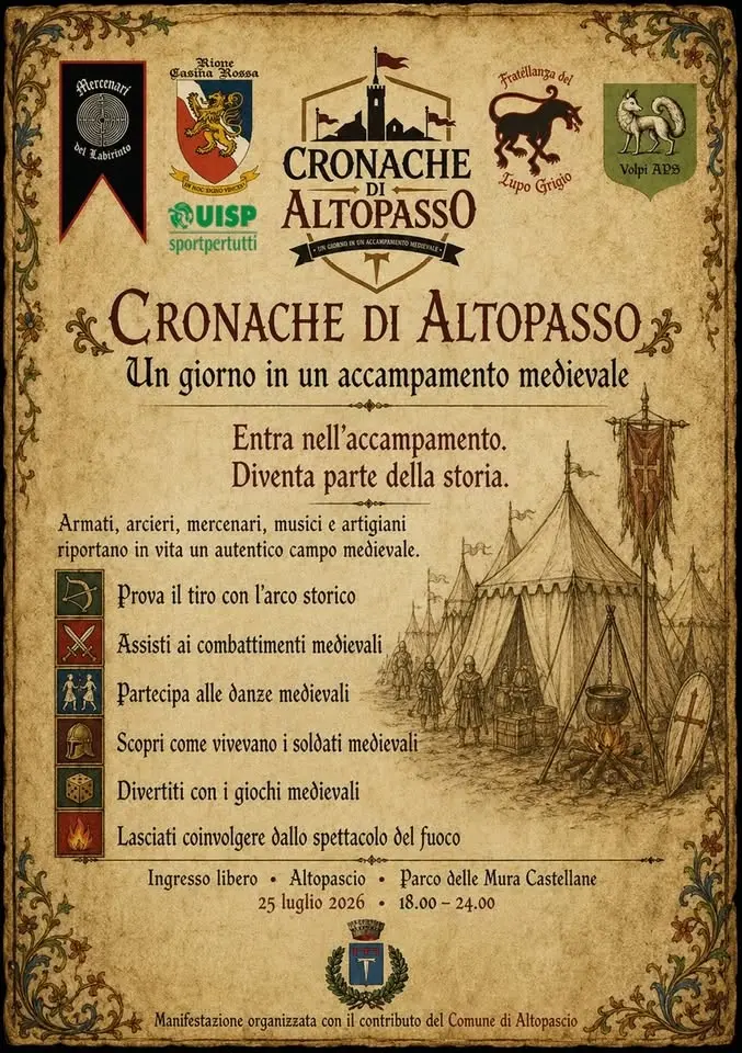 cronache di Altopasso, manifestazione medievale