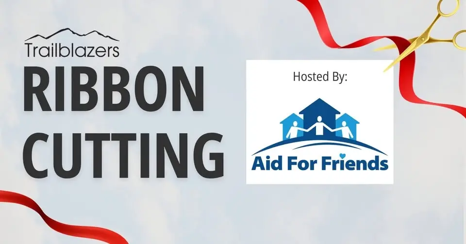 Ribbon Cutting for Aid for Friends
