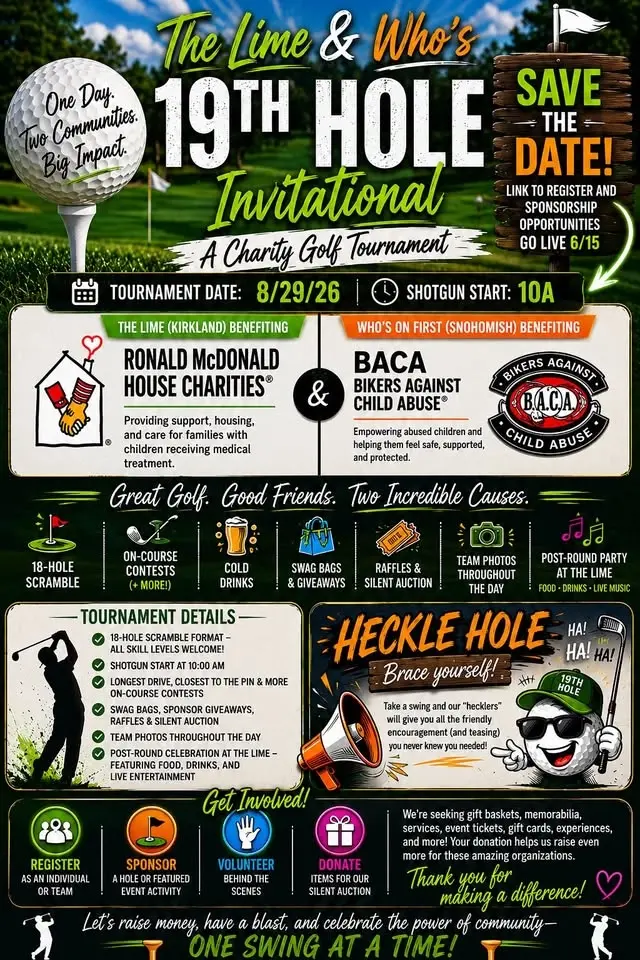 The Lime & Who's 19th Hole Invtitational - The 2026 Edition
