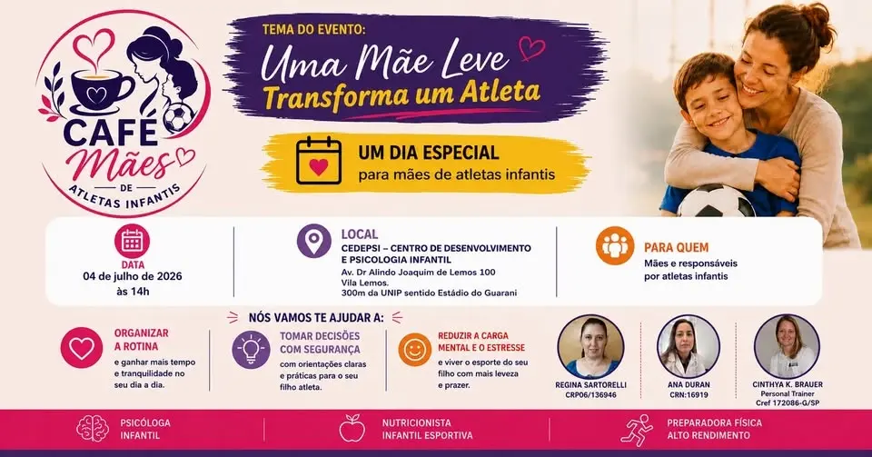 CAFÉ MÃES DE ATLETAS