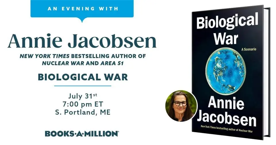 An Afternoon with Annie Jacobsen