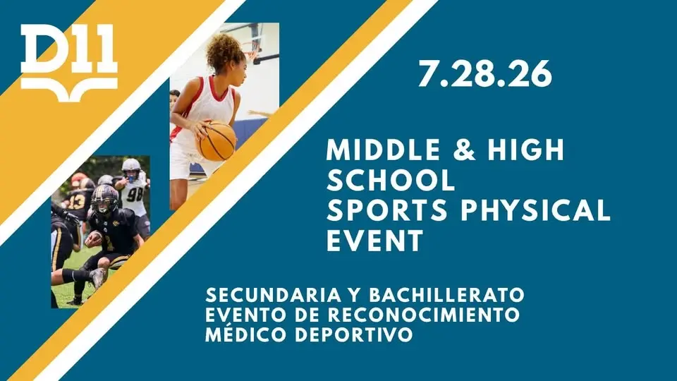 MS & HS Sports Physicals / Reconocimientos médicos deportivos para la ESO y el Bachillerato