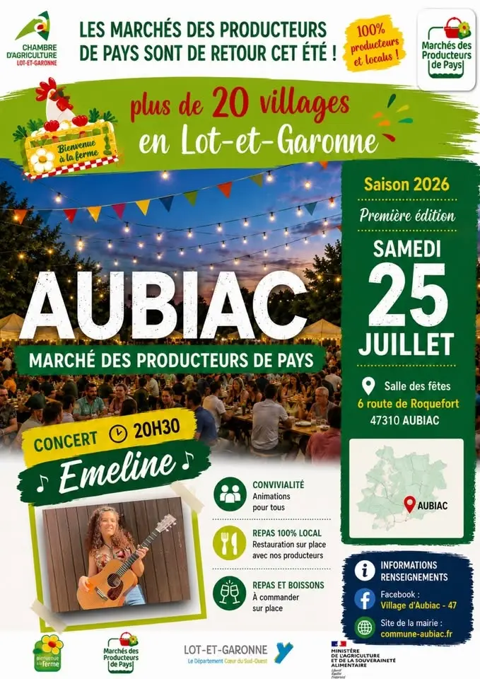 Marché des Producteurs et concert