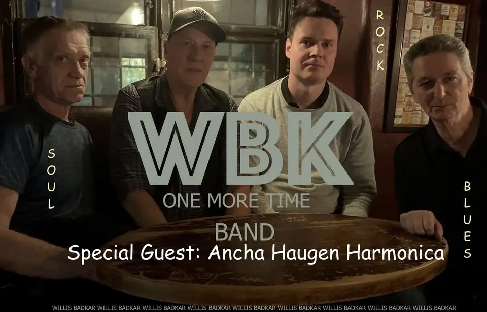 Willis Badkar with special guest    Ancha Haugen Harmonica