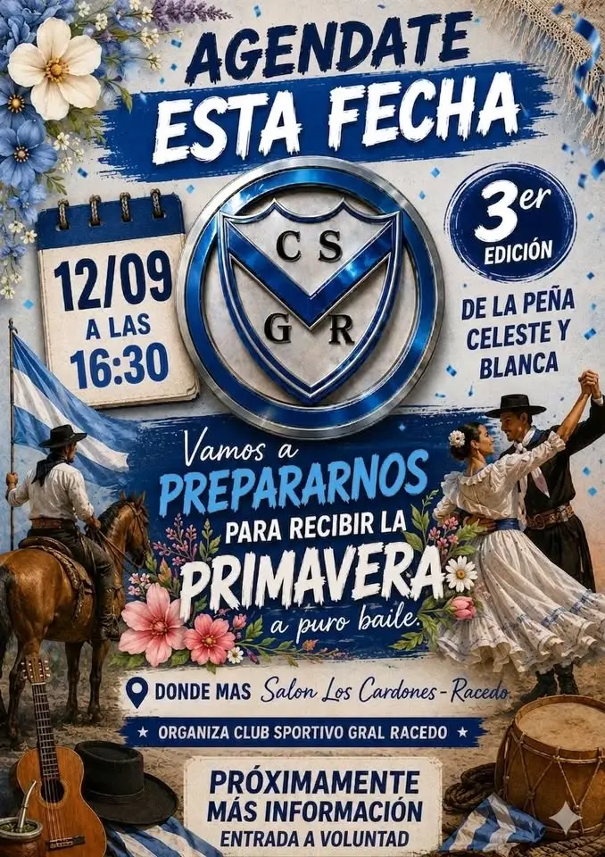 Peña Celeste y Blanco 