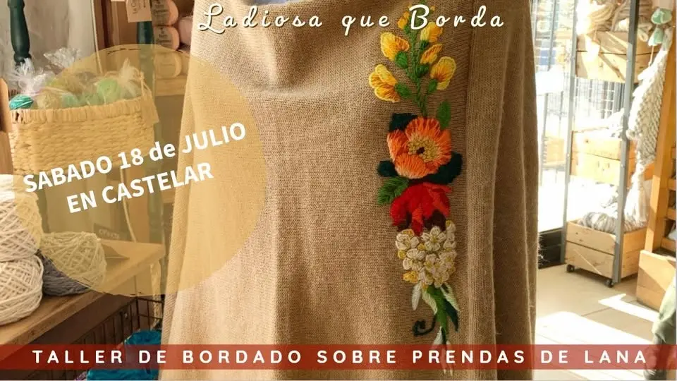TALLER DE BORDADO SOBRE PRENDAS DE LANA