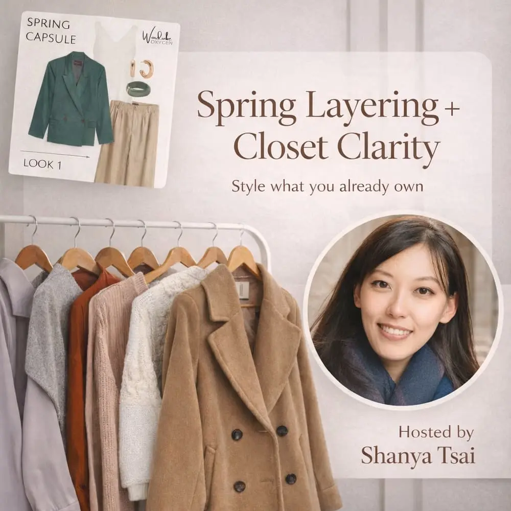 Spring Layering + Closet Clarity 🌸
