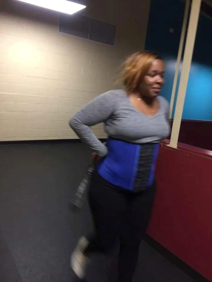 Walking track and fitness room