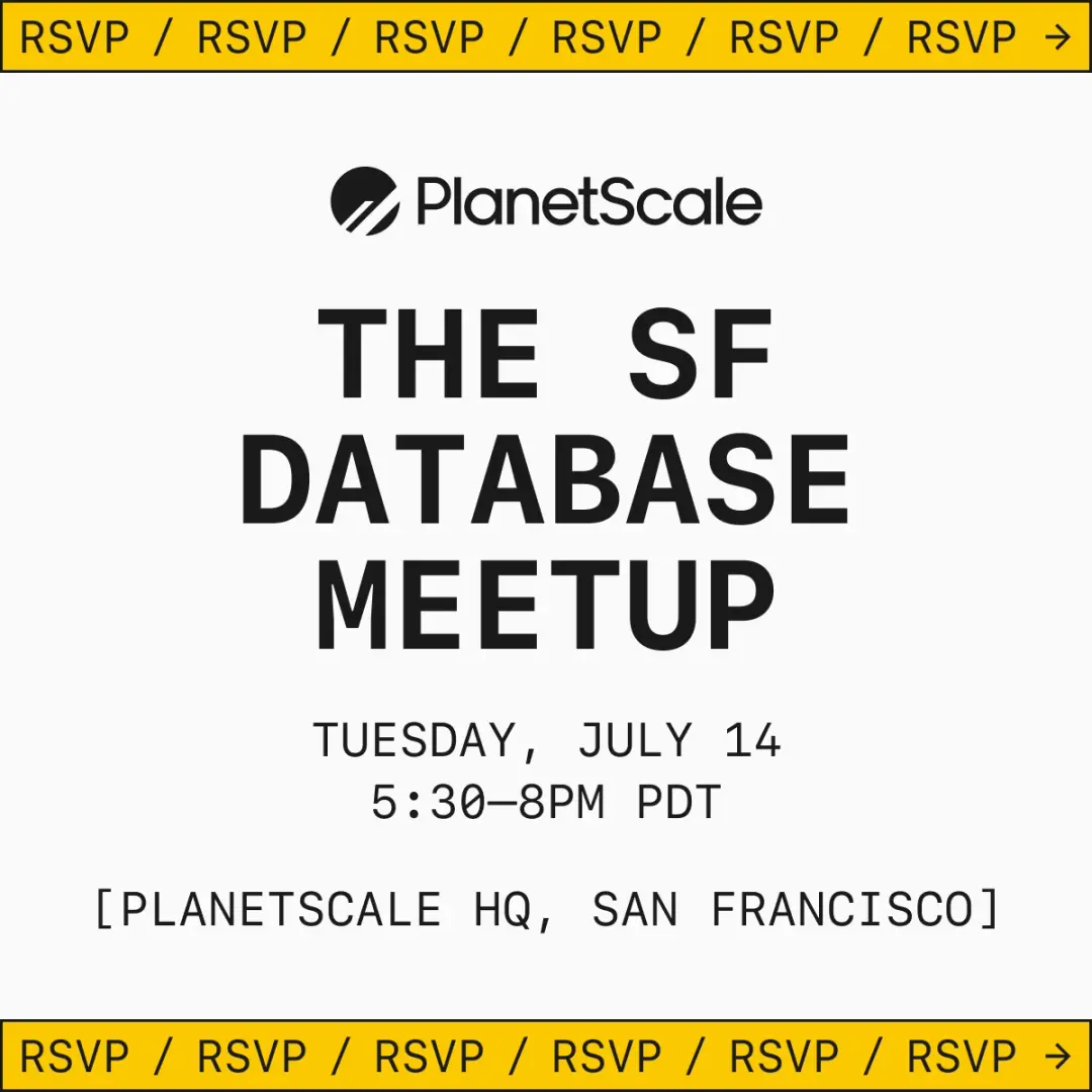 THE SF DATABASE MEETUP