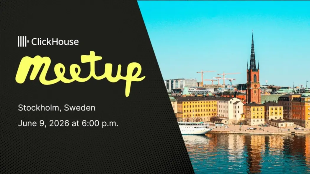 ClickHouse Meetup in Stockholm