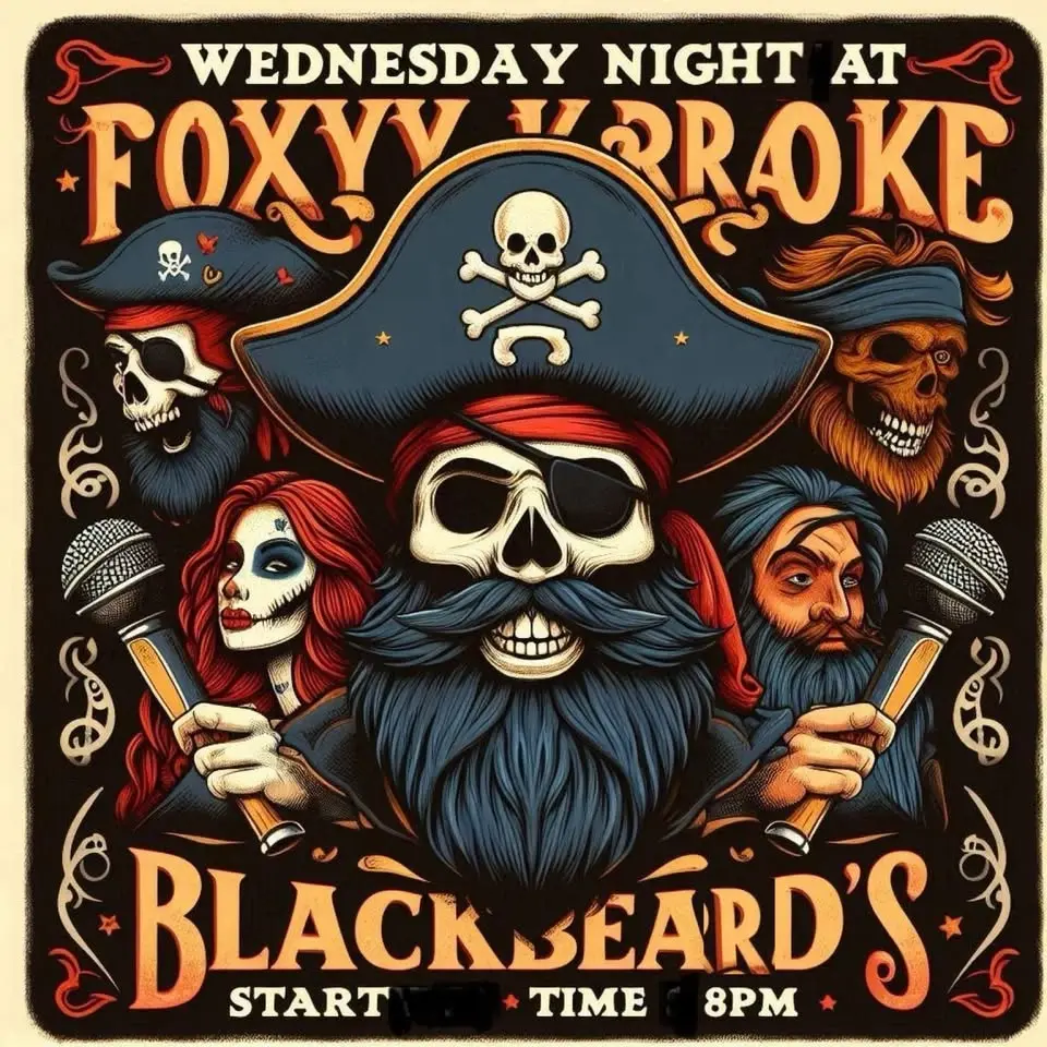 Foxy Karaoke at Blackbeards! 