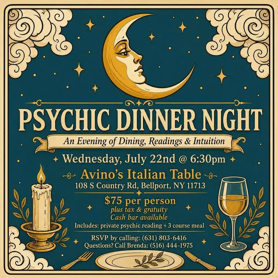 Psychic Dinner Night At Avinos
