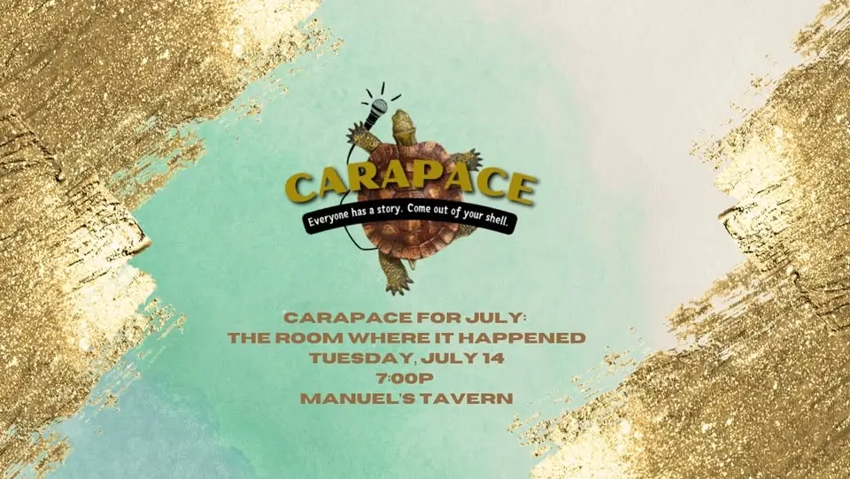 Carapace for July: The Room Where It Happened