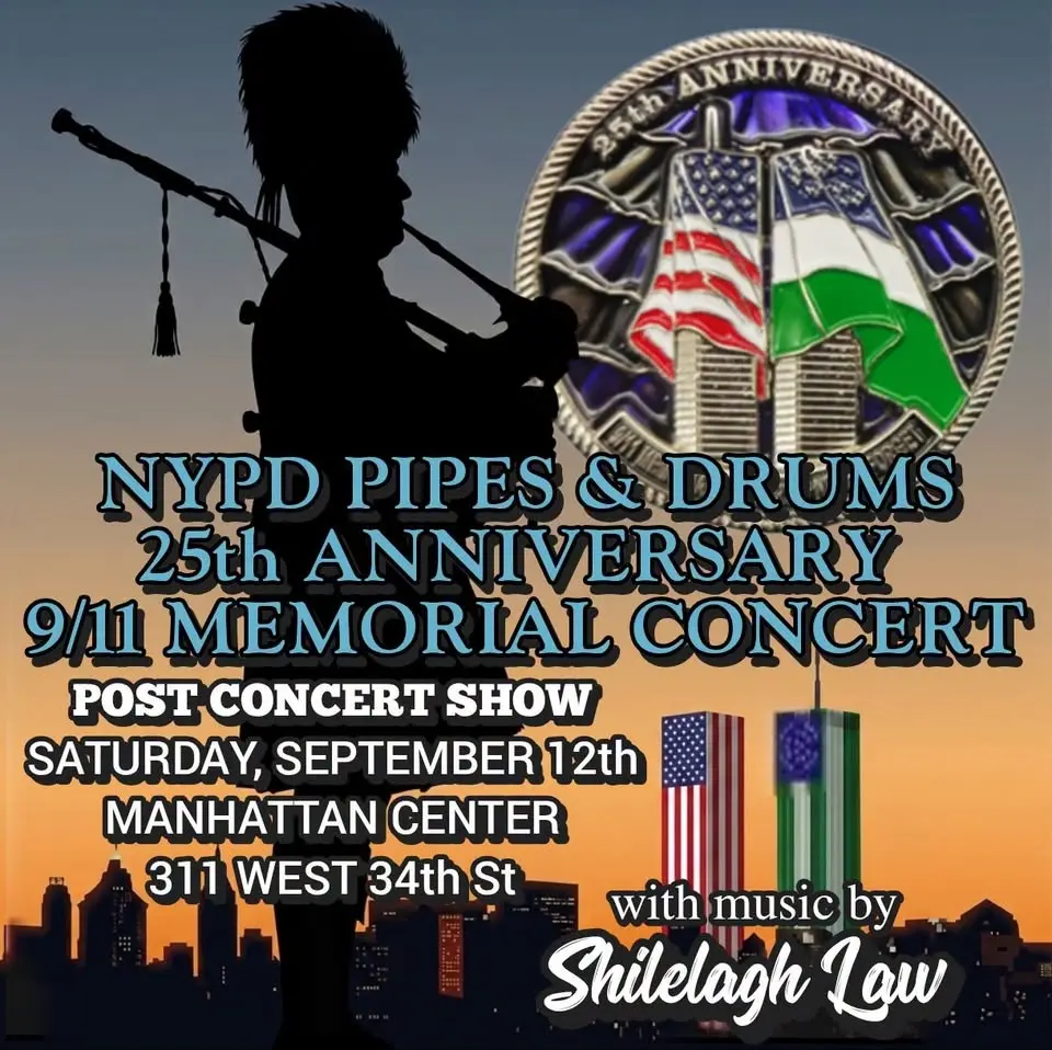 NYPD Pipes & Drums 25th Anniversary Memorial Post Concert Show