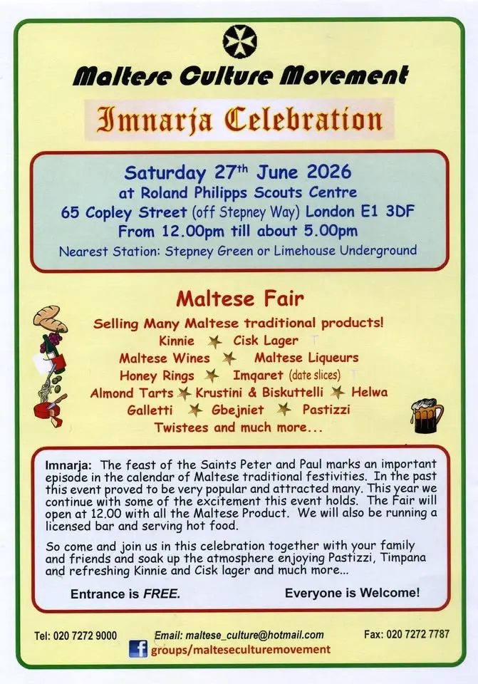 MCM UK: Imnarja Fair - London