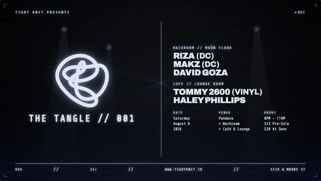 Tight Knit Presents // The Tangle // 001