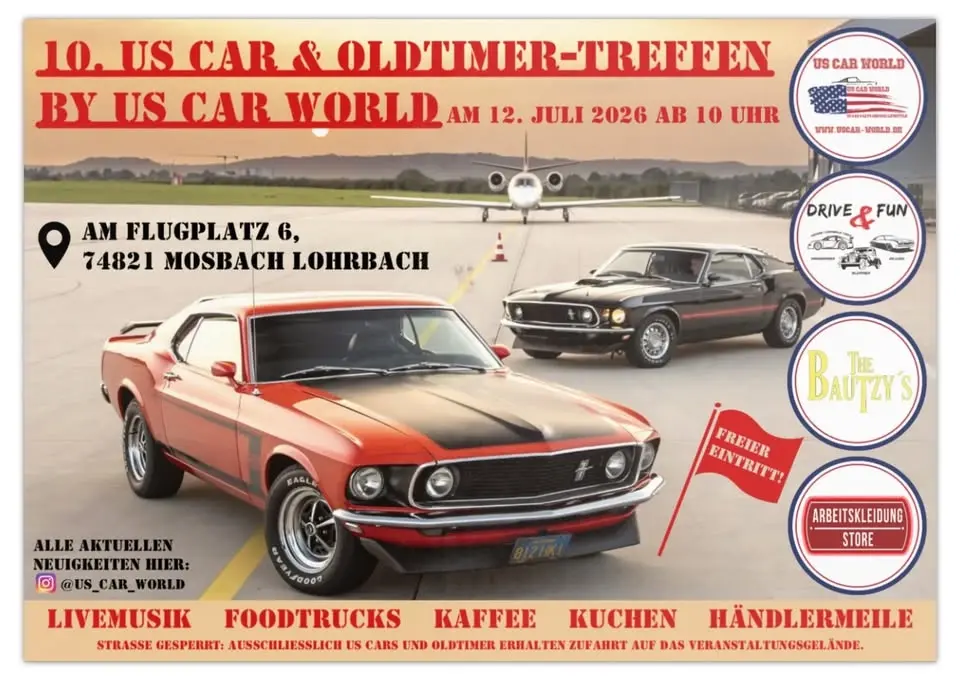 10. US Car & Oldtimertreffen by US Car World
