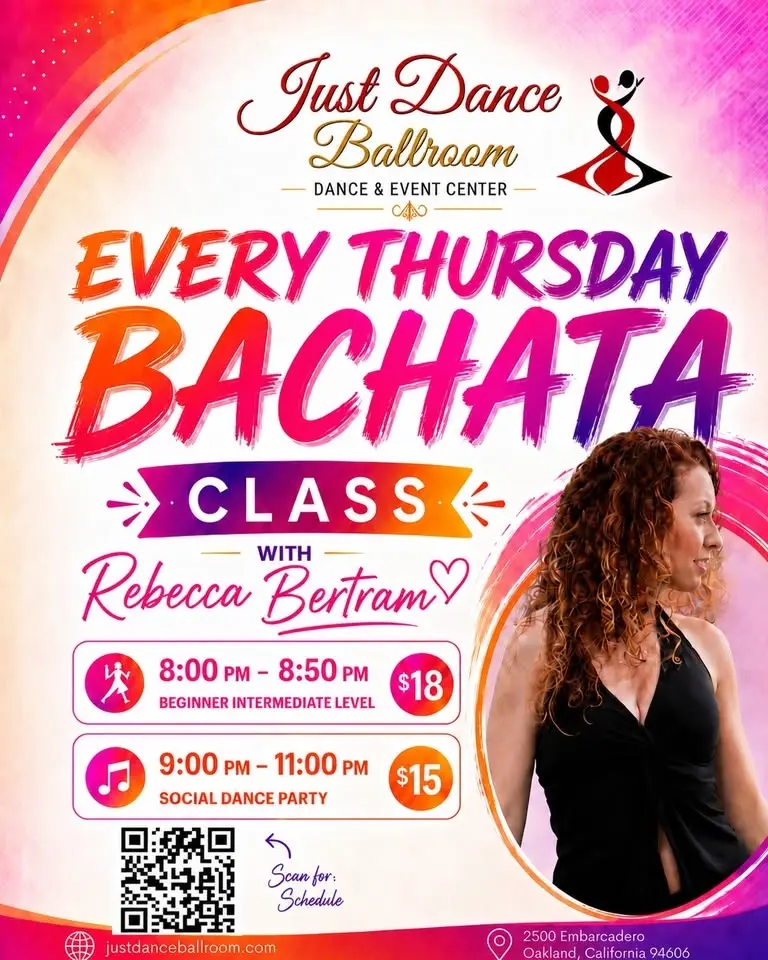 Every Thursday-Bachata Class and Social