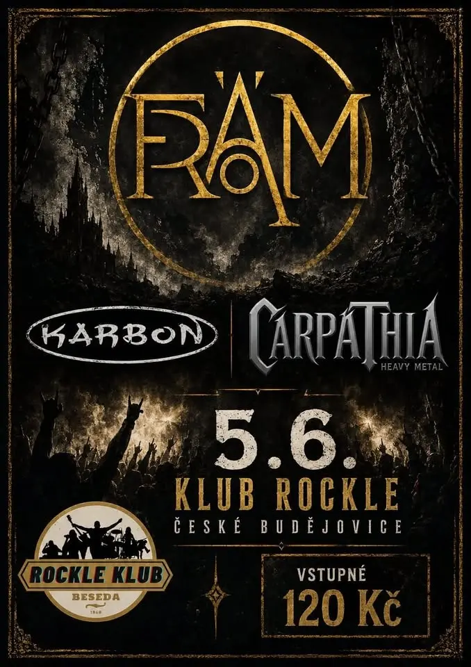 Rockový a metalový večer v Rockli