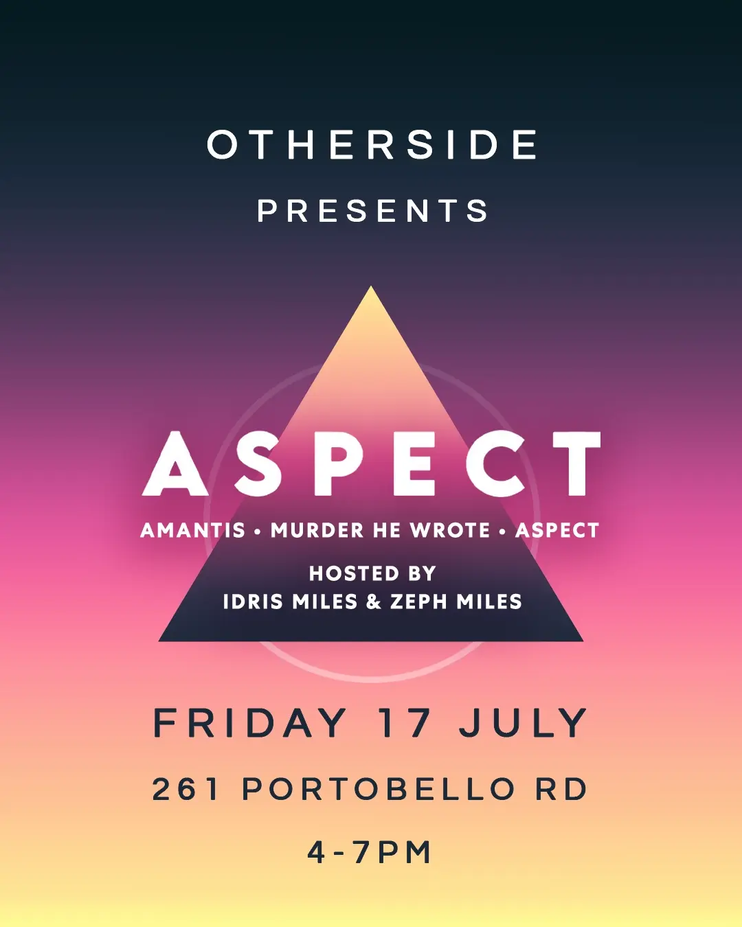 Aspect - Takeover at Otherside hosted by Idris Miles + Zeph Miles