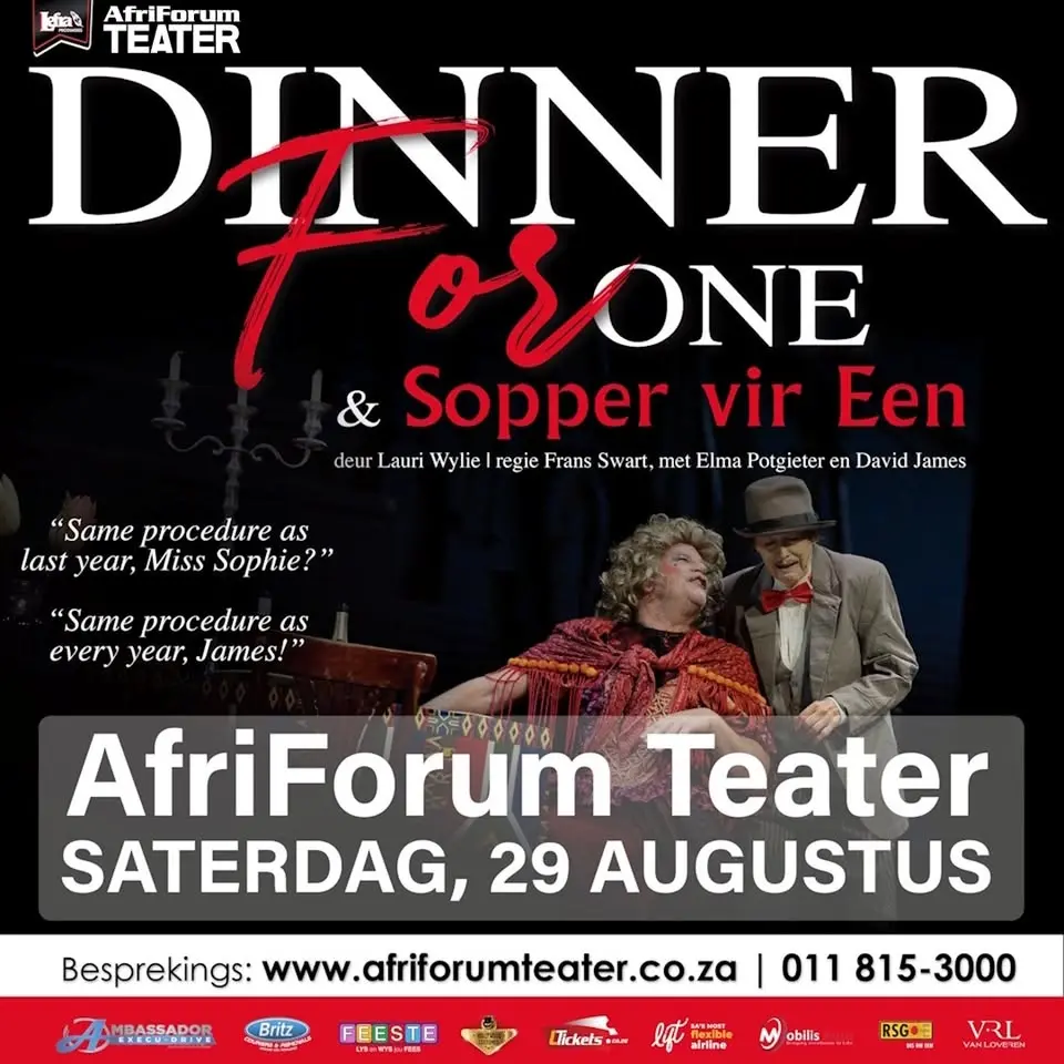 Dinner for One/Sopper vir Een || AfriForum Teater