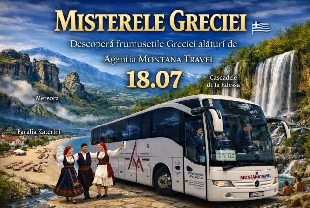 MISTERELE GRECIEI - sejur Paralia Katerini