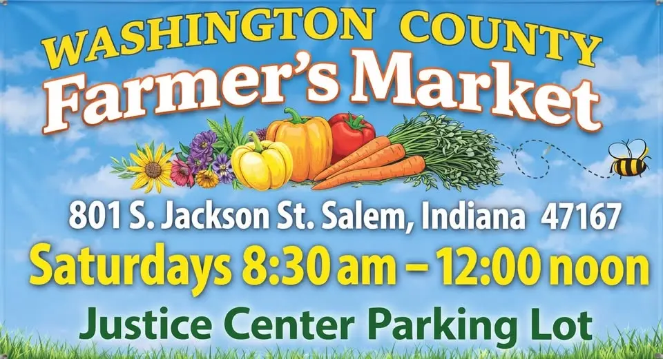🌽🍓 Washington County Farmers’ Market 🍓🌽 Salem, Indiana