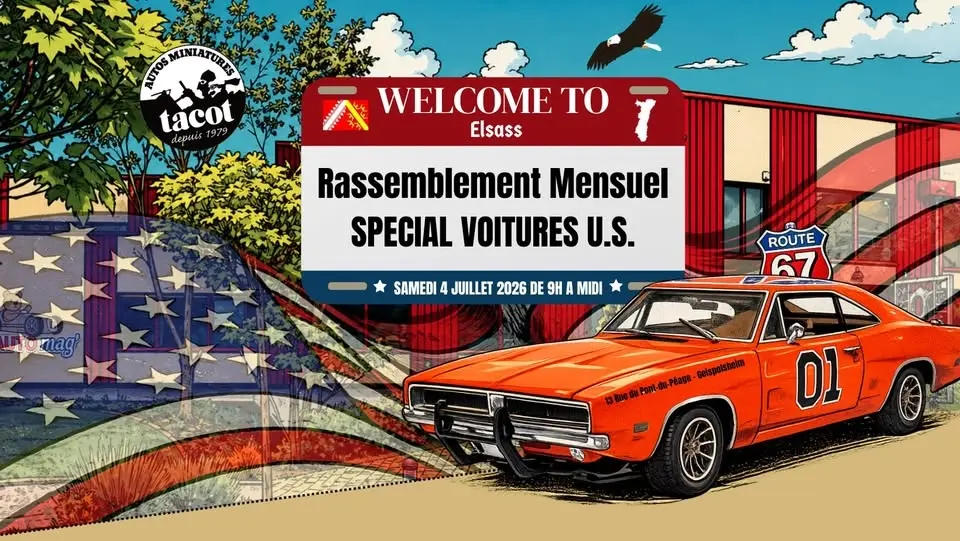 🇺🇸 Youngtimers Club Alsace - Rendez-vous mensuel - Edition USA 🇺🇸