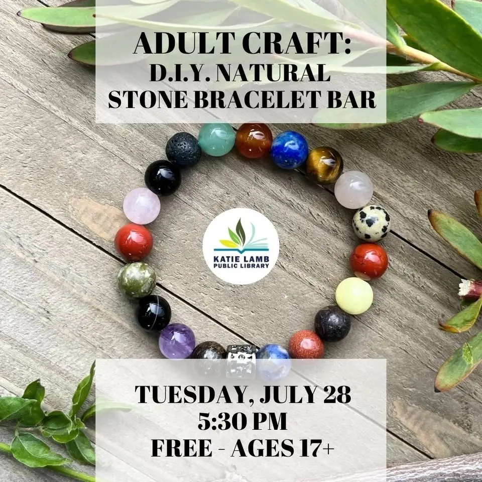 Adult Craft: D.I.Y. Natural Stone Bracelet Bar