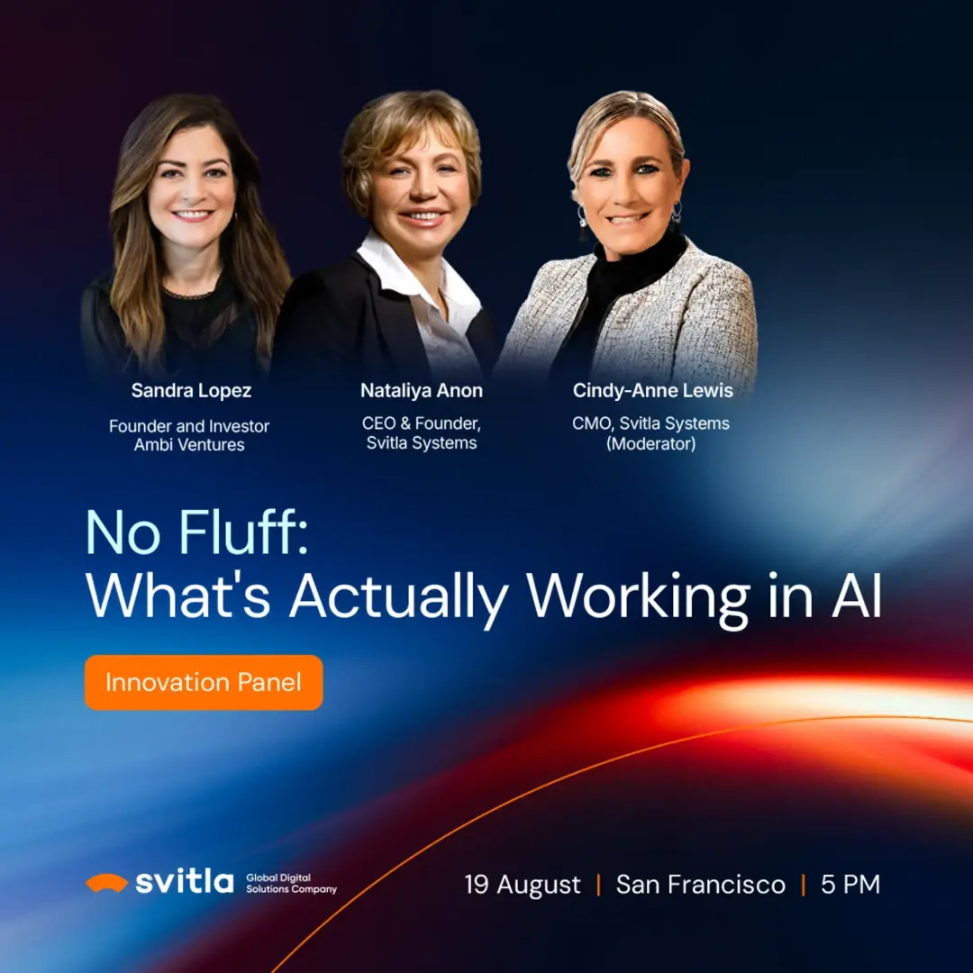 Innovation Panel: No Fluff. What’s Actually Working in AI