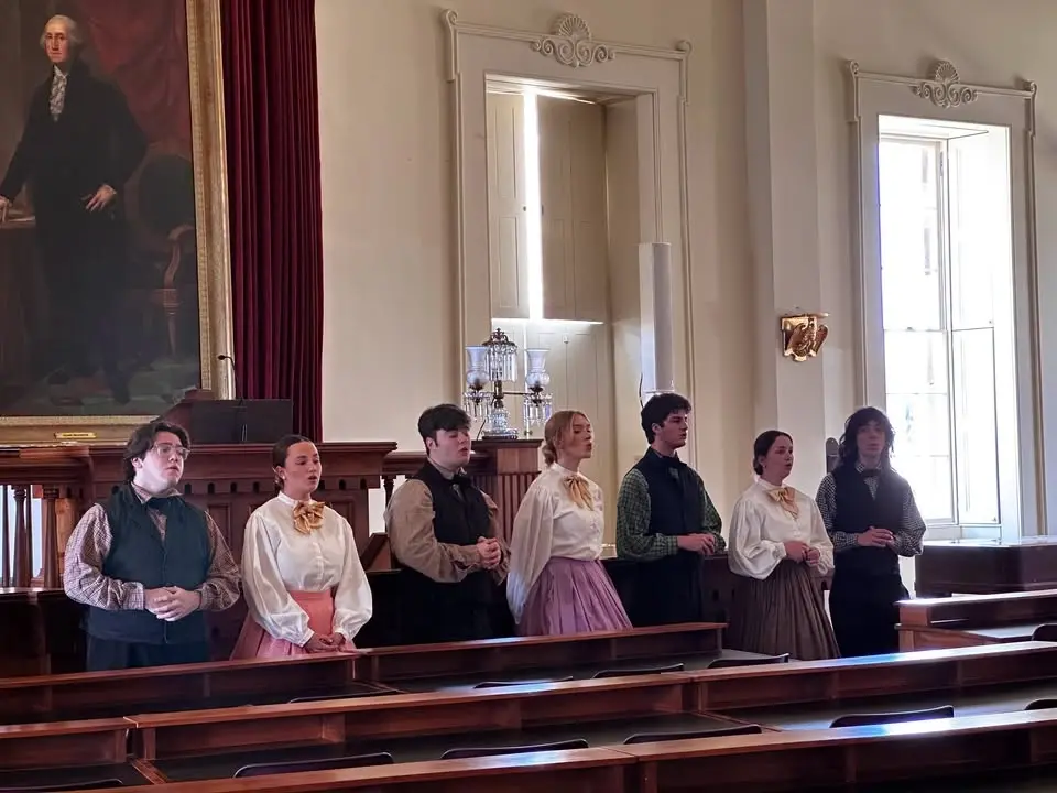 Lincoln Troubadours at the Old State Capitol