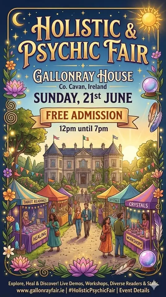 Cavan Holistic & Psychic Fair-FREE ENTRY