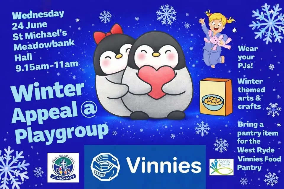 Vinnies Winter Appeal @ Playgroup