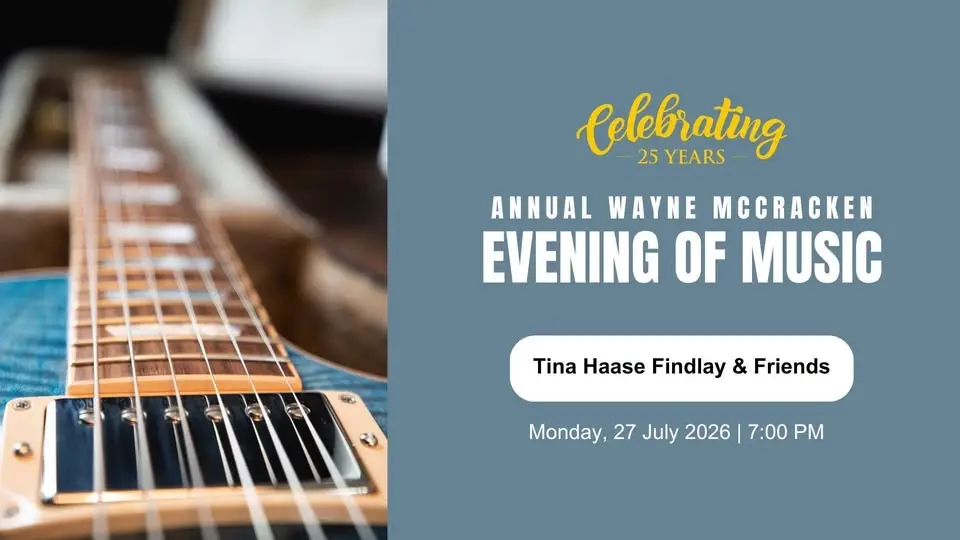 25th Annual Wayne McCracken Evening of Blues