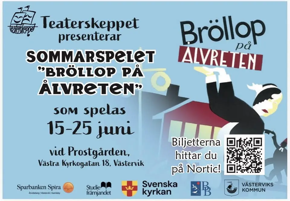 Teaterskeppet presenterar sommarspelet "Bröllop på Ålvreten"