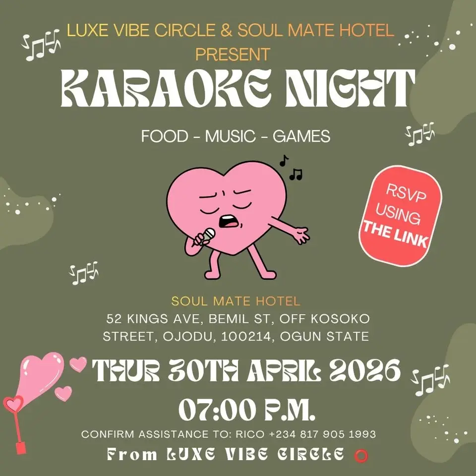 Karaoke Night with Luxe Vibes Circle ⭕