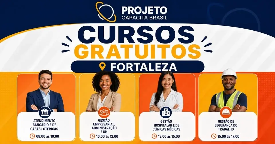 Cursos Gratuitos de Capacitação - Fortaleza (Uniateneu)