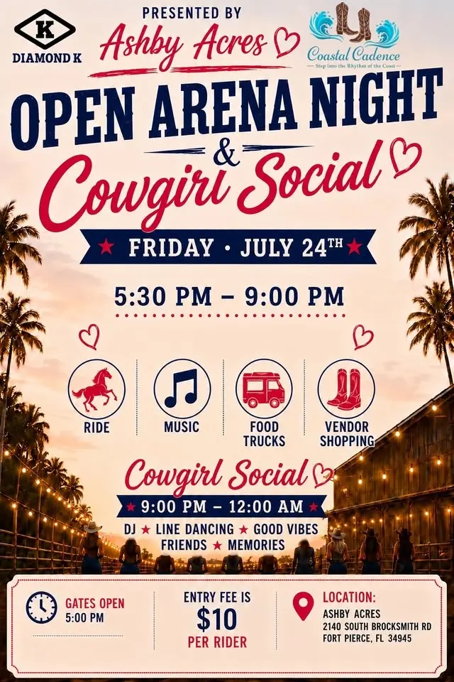 Open Arena Night & Cowgirl Social 