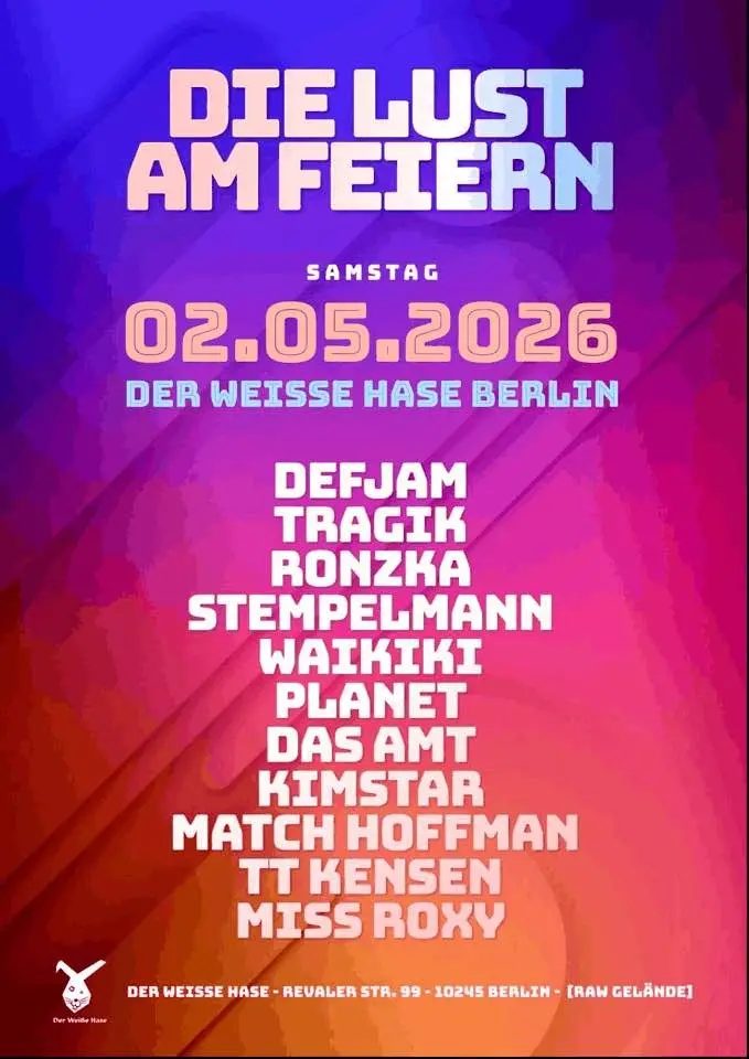 Die Lust am Feiern