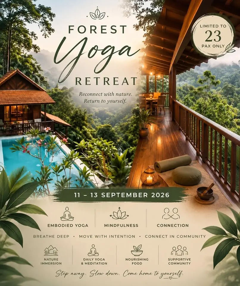 The Forest Reconnection - A Yoga Retreat with Louis Lim