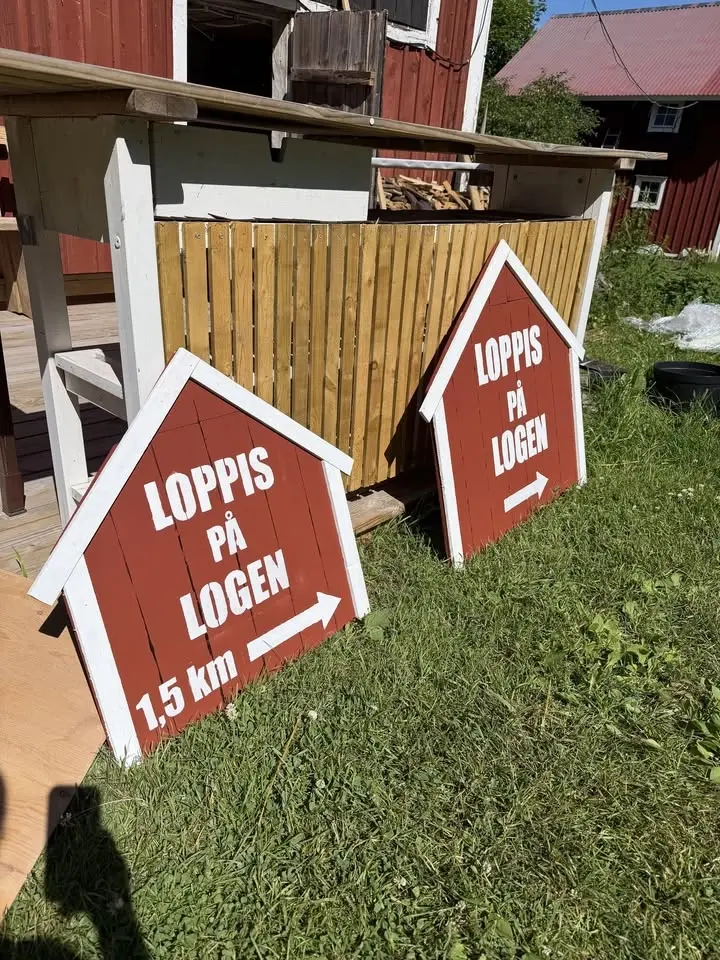 Loppis på Logen i Harge