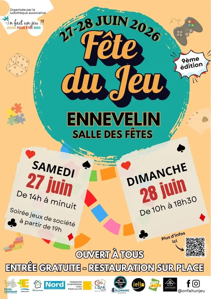 Fête du Jeu 2026 - 9e édition