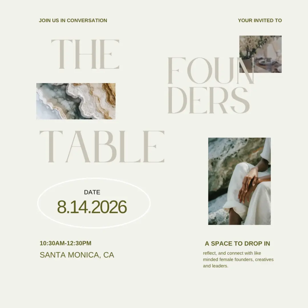 THE FOUNDERS TABLE