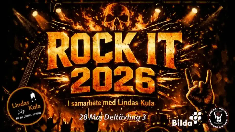 ROCK IT DELTÄVLING 3 28 MAJ LINDAS KULA