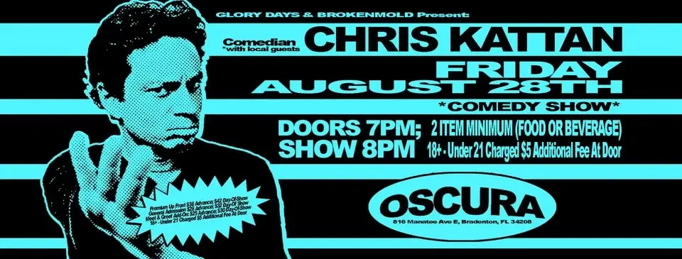 Chris Kattan with Donnie Stopa at Oscura in Bradenton FL