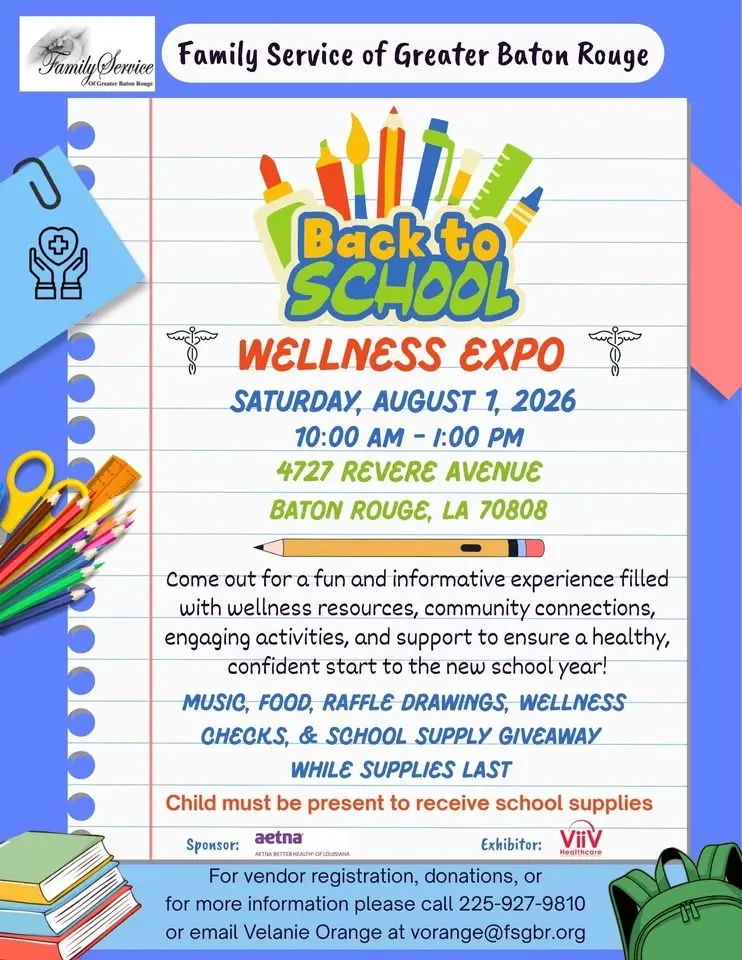 Back To School Helath and Wellness Expo