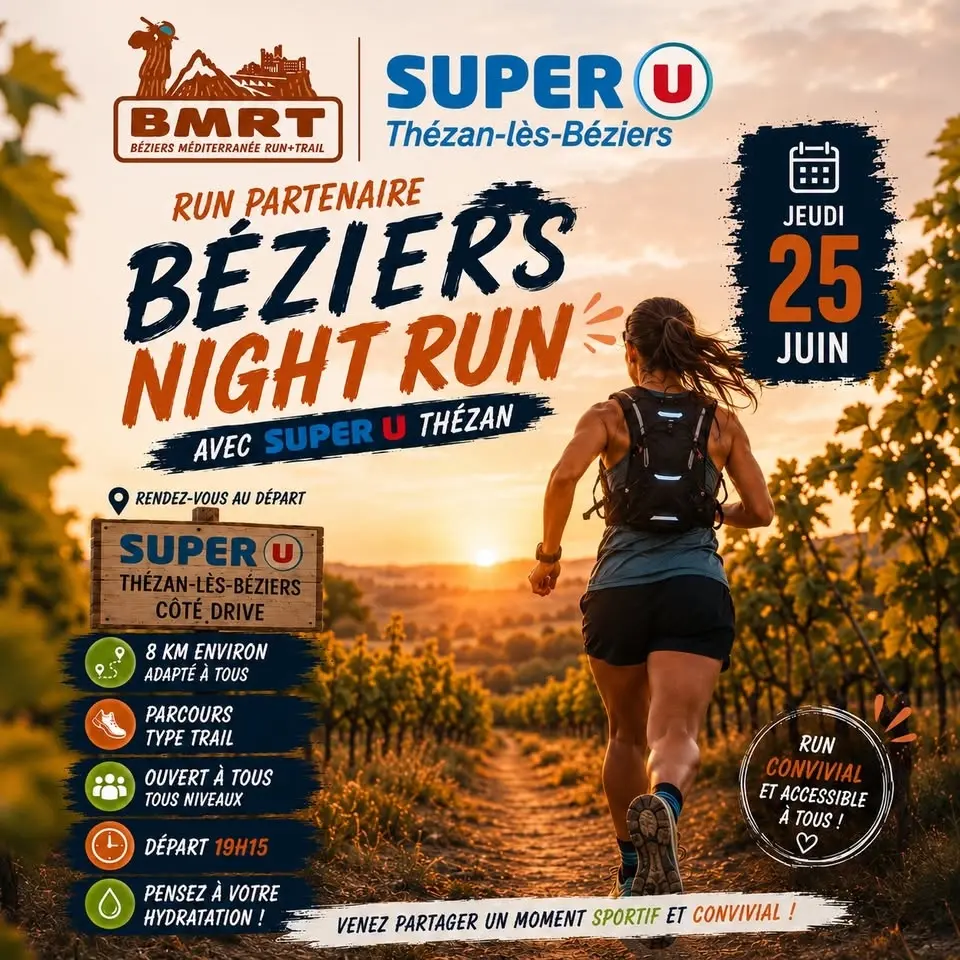 Run Super U thezan - Partenaire BNR 2
