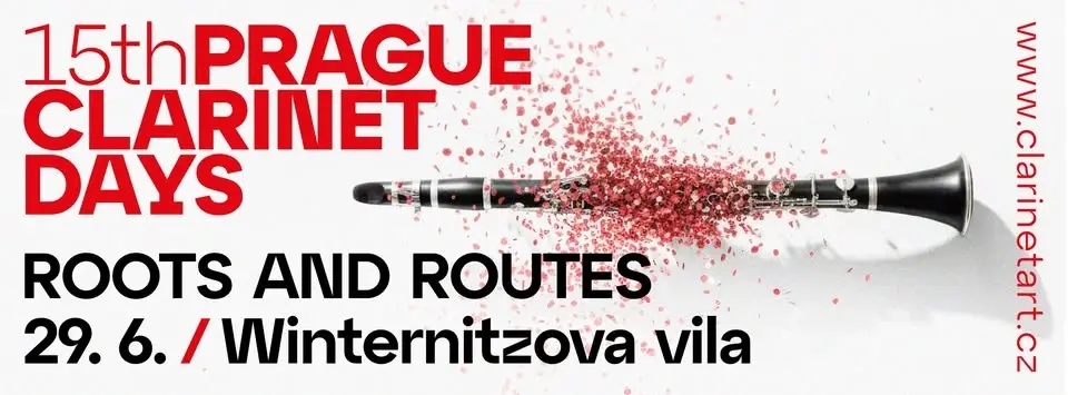 Pražské klarinetové dny 2026 // ROOTS AND ROUTES | Winternitzova vila