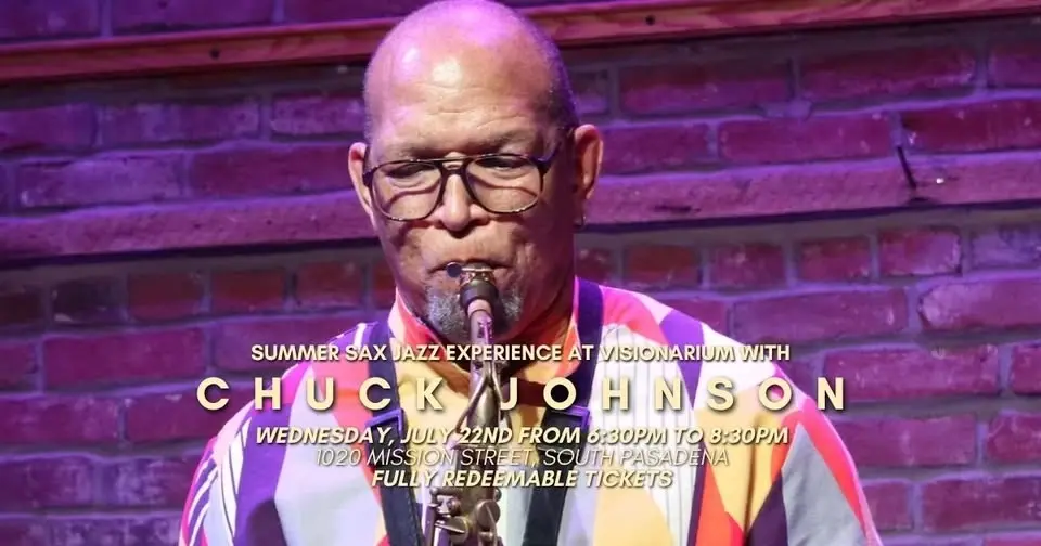 Summer Sax Jazz Experience with Chuck Johnson at Visionarium
