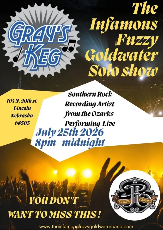 The Infamous Fuzzy Goldwater at the Grey's Keg